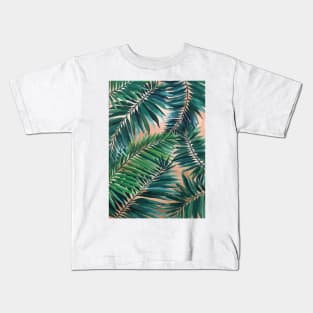 Palm Leaves Illustration 1 Kids T-Shirt